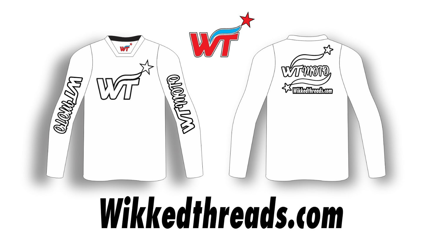 WTMoto Whiteout Jersey – Arctic Clean Edition
