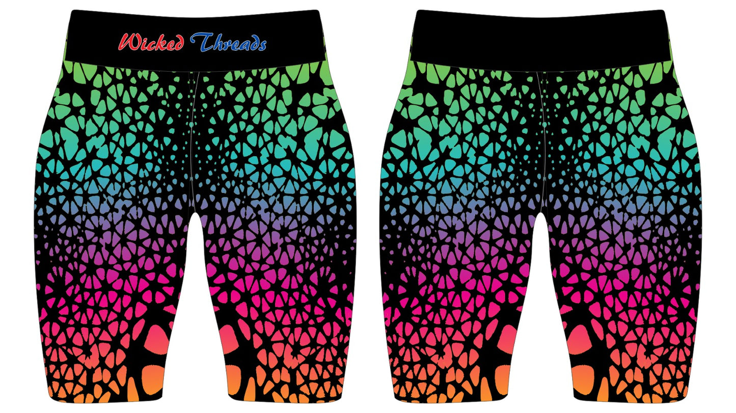 Rainbow Web Leggings – Vibrant, High-Performance Activewear