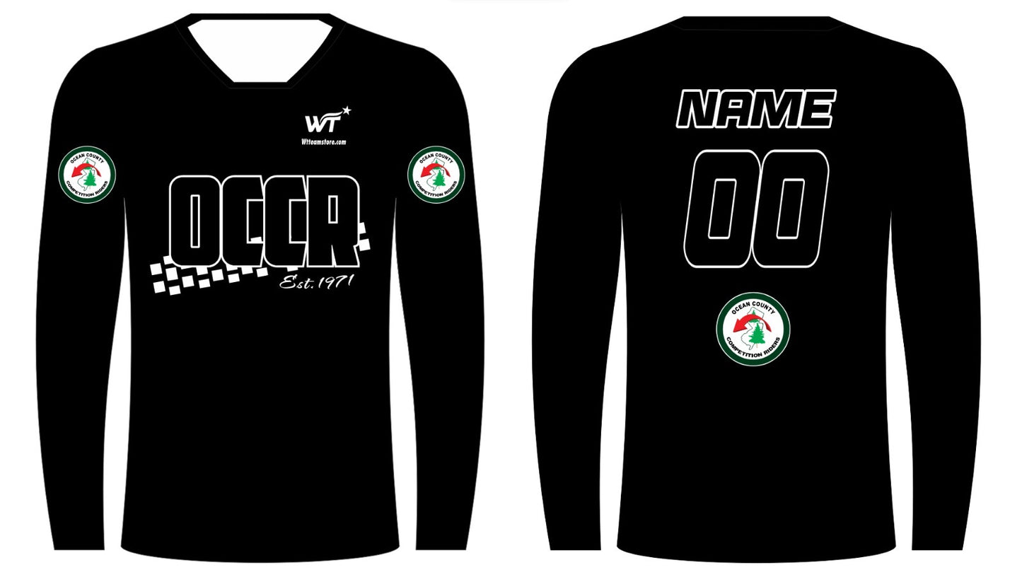 OCCR CLUB RACING JERSEY BLACK