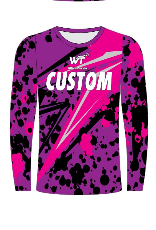 WT Moto “Neon Blast” Custom Jersey & Pants Set