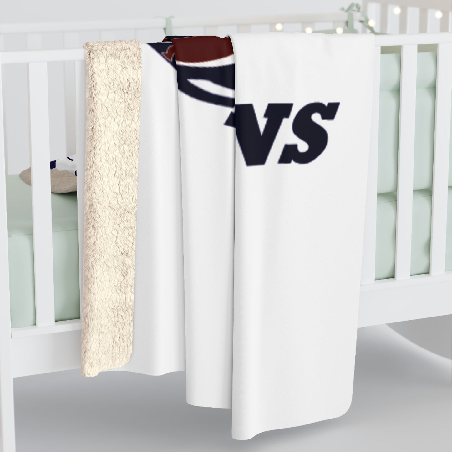 LEAP Lions Sherpa Fleece Blanket — Cozy Team Mascot Throw for Fans & Game Days