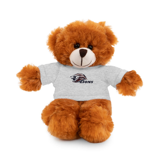 Plush Bear with 'Lions' Tee — Soft Team Mascot Stuffed Animal