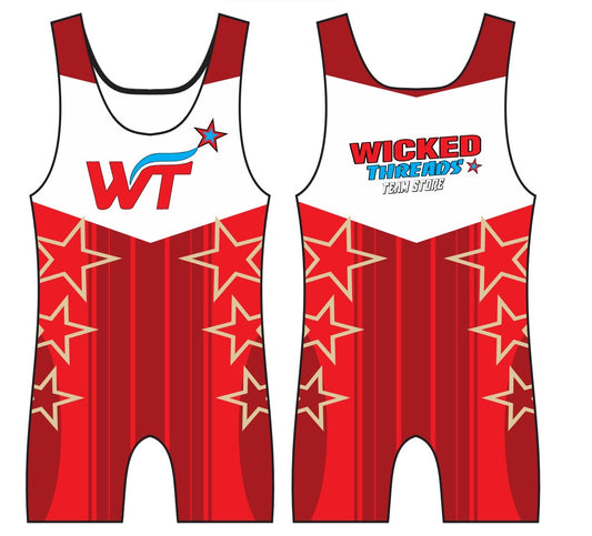 Wicked Threads “Patriot Star” Wrestling Singlet