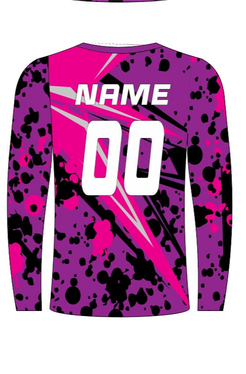 WT Moto “Neon Blast” Custom Racing Jersey