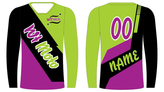 WTMoto Retro Slash Jersey