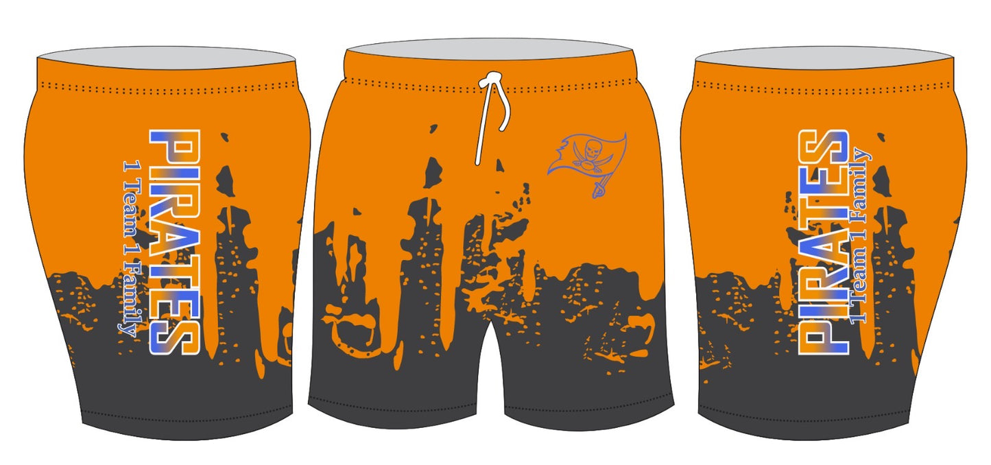 PIRATES  1 TEAM 1 FAMILY SHORTS