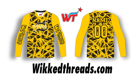 WTMoto Yellow Venom Jersey