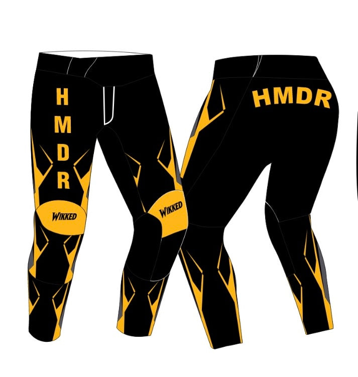 High voltage HMDR Riding Pants