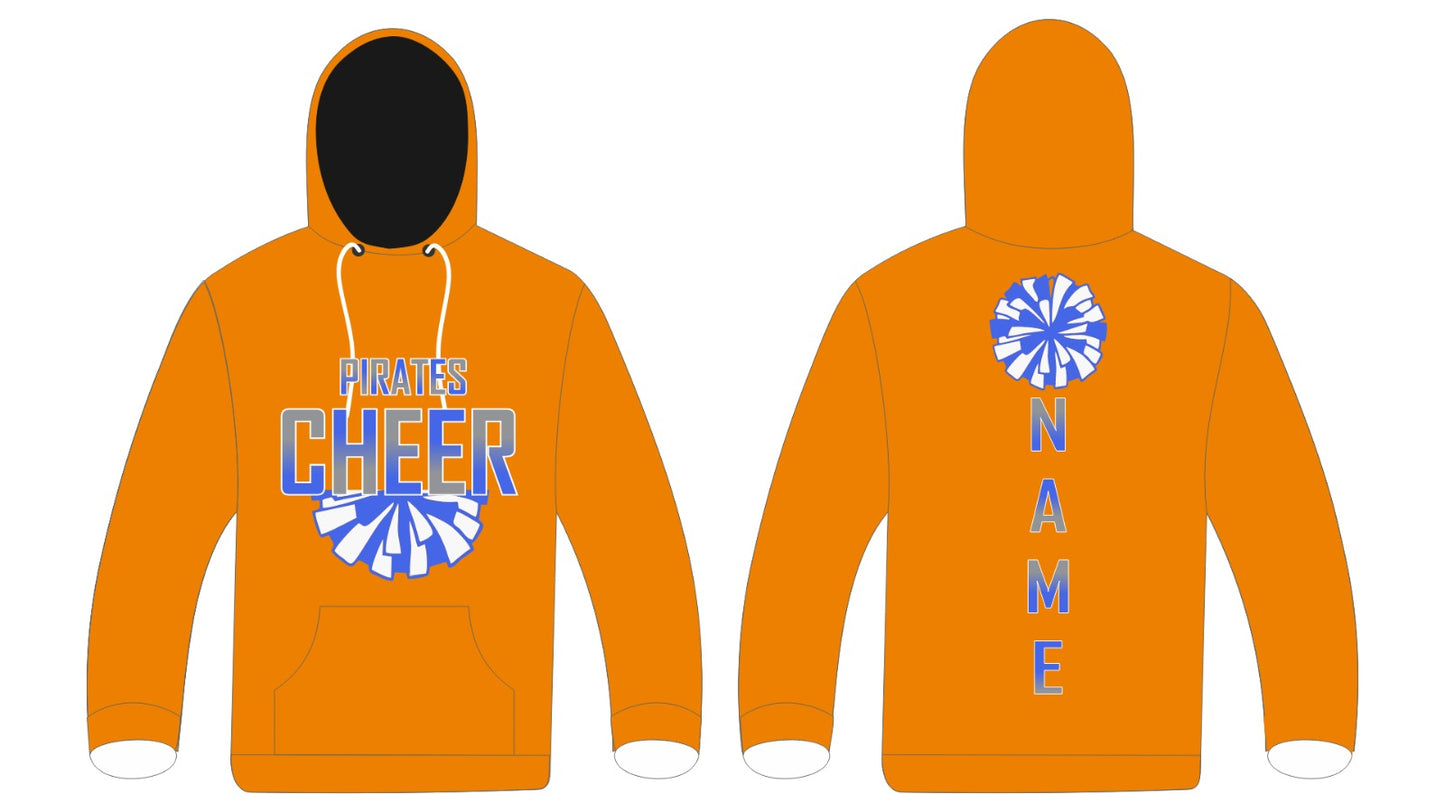 POM - POM CHEER hoodie -orange