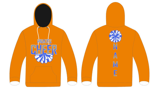 POM - POM CHEER hoodie -orange