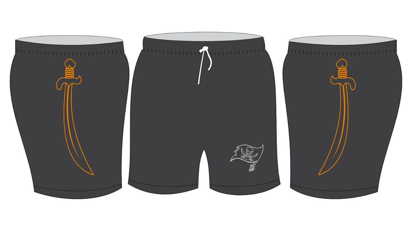 PIRATES GAME DAY SHORTS
