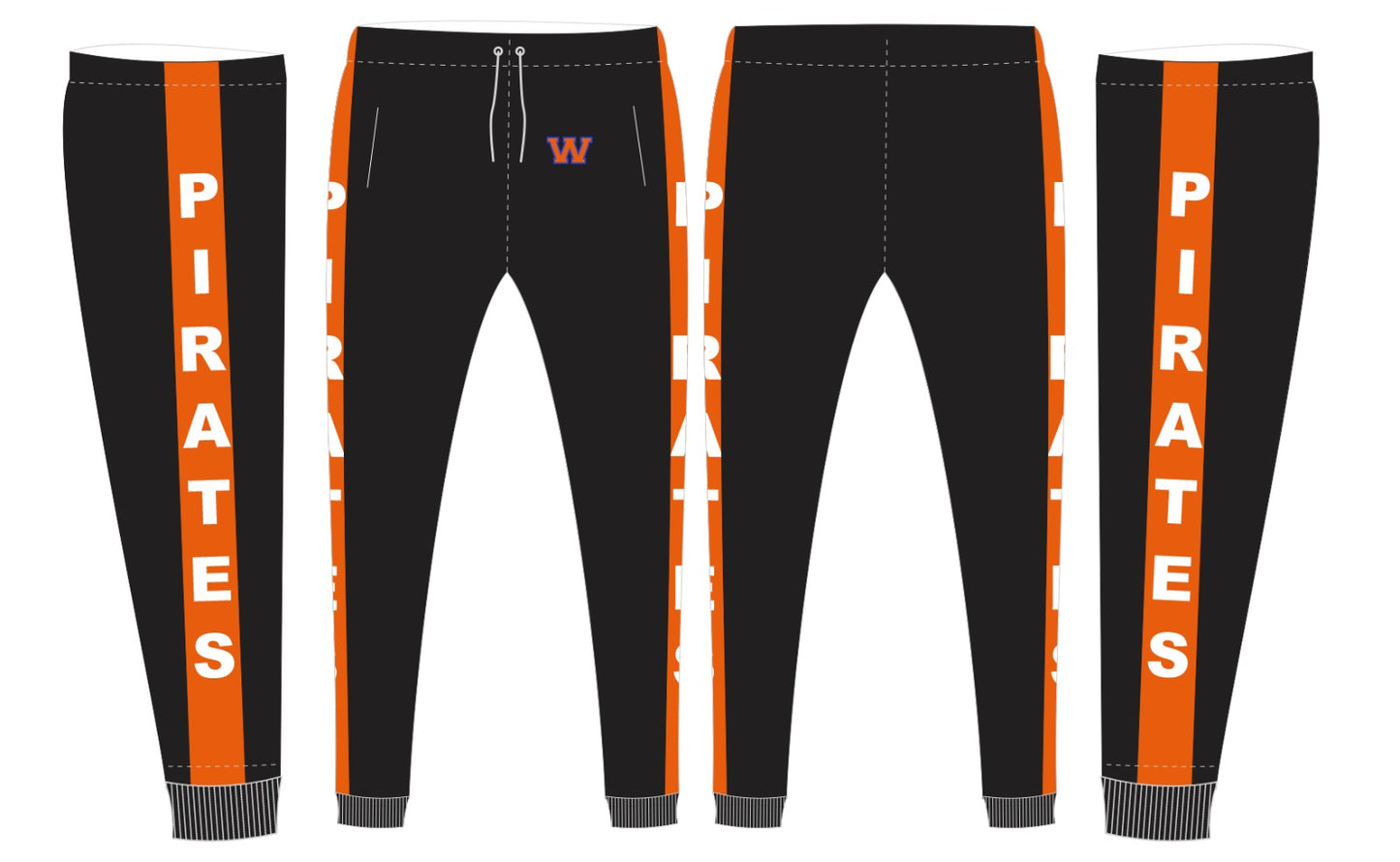 Woodstown stripe joggers